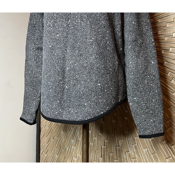 ivivva by lululemon Girls Hoodie Sweatshirt Jacket Sz 14 Fleece Zipper Black - Picture 4 of 14